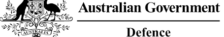 Australian Government Department of Defence background