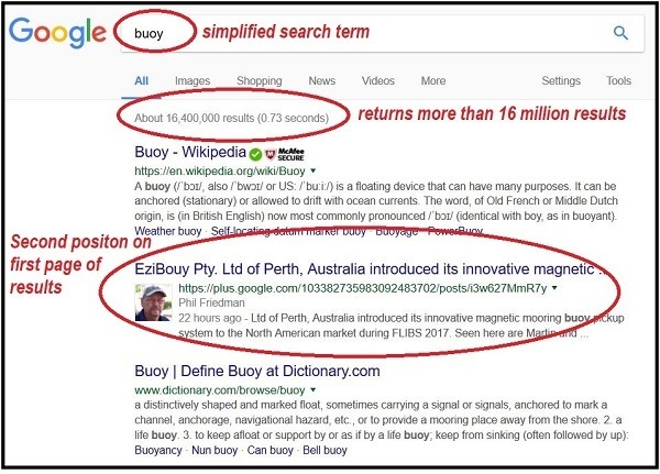 Go gle GD simplified search term

returns more than 16 million results

+ st 1 38 wt ce
et 1 hs, om me

Second positon on

first page of 18 of Perth. Ausaka trox
results ro 1 PC AA rm

$f Aes bcs By veto

ebay 3 1a sft or £0 Ue ay a rn rn Fld by
pay Wnty Ca ey fo