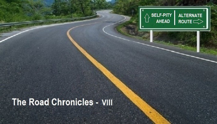 SELF-PITY | ALTERNATE
AHEAD | ROUTE

—p

     

The Road Chronicles - vill