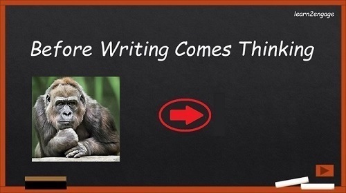 Pd

Before Writing Comes Thinking