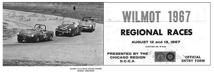 WILMOT 1367

REGIONAL RACES

AUGUST 12 and 13. 1967

PRESENTED BY THE
| CHICAGO REGION “ofc
cca TRY oR