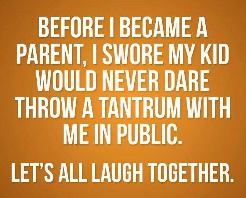 aE ER
PARENT, | SWORE MY KID
URRY 3
THROW A TANTRUM WITH
(HT

LET'S ALL LAUGH TOGETHER.