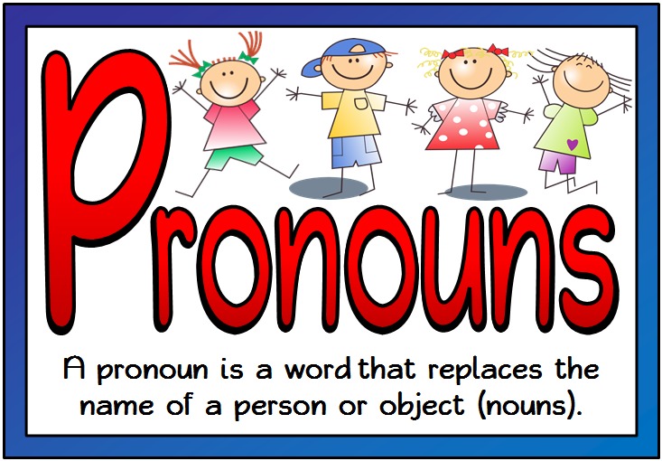Porous

A pronoun is a word that replaces the
name of a person or object (nouns).