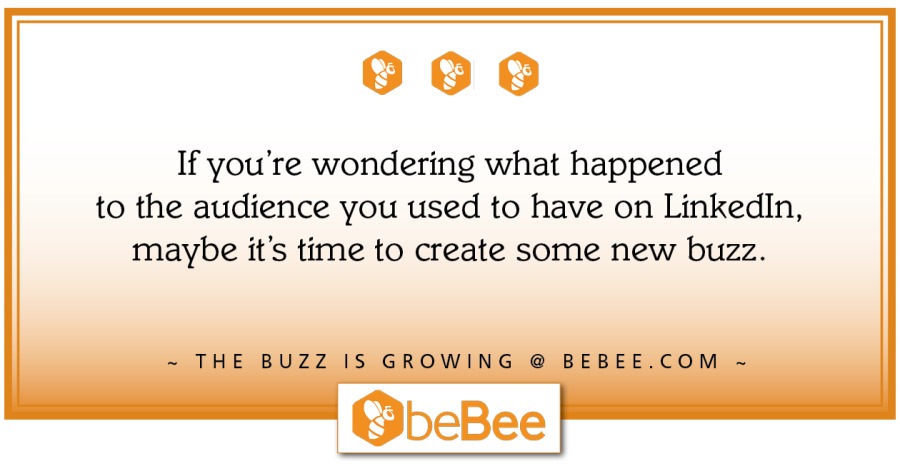 ©0090

beBee understands that there's a lot
more to you than just business.

And they designed their site accordingly.