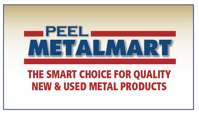 == PEEL

METALMART

THE SMART CHOICE FOR QUALITY
NEW & USED METAL PRODUCTS