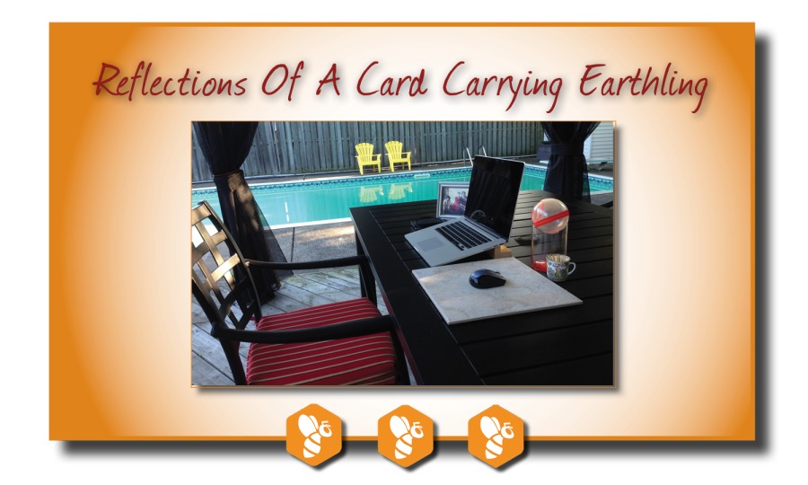 Reflections Of A Card Carrying Earthling