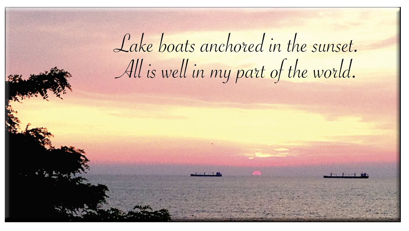 BF ke PAT anchored in the sunsel.

Allis well in my pail of the world.