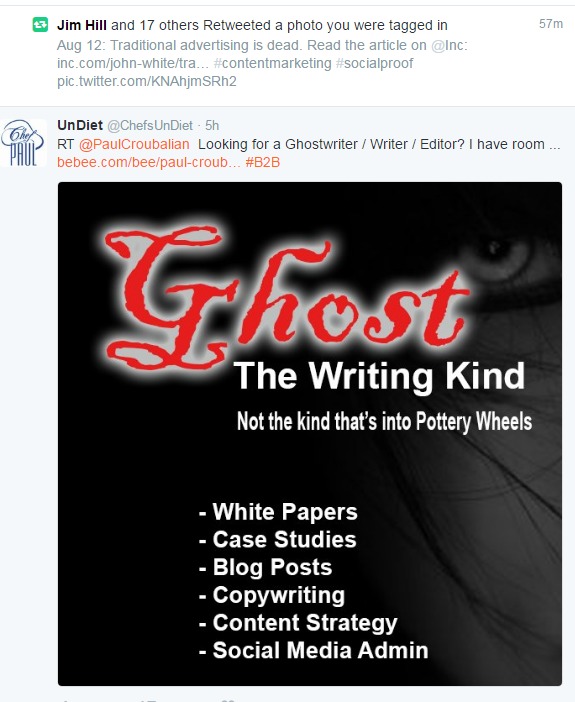 Jim Hall

UnCret

The Writing Kind
Not the kind that's into Pottery Wheels

- White Papers

- Case Studies

- Blog Posts

- Copywriting

BE oT ICH TR 110

- Social Media Admin
