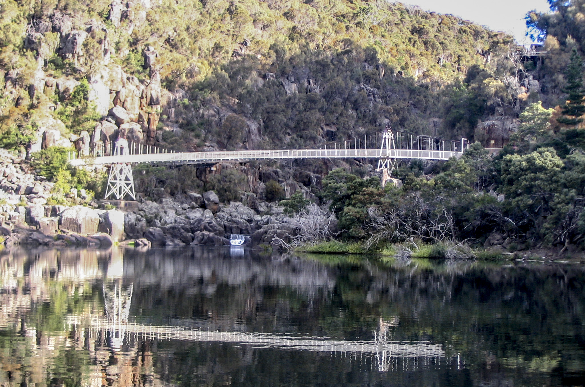 Alexandra Bridge and the Cataract Gorge