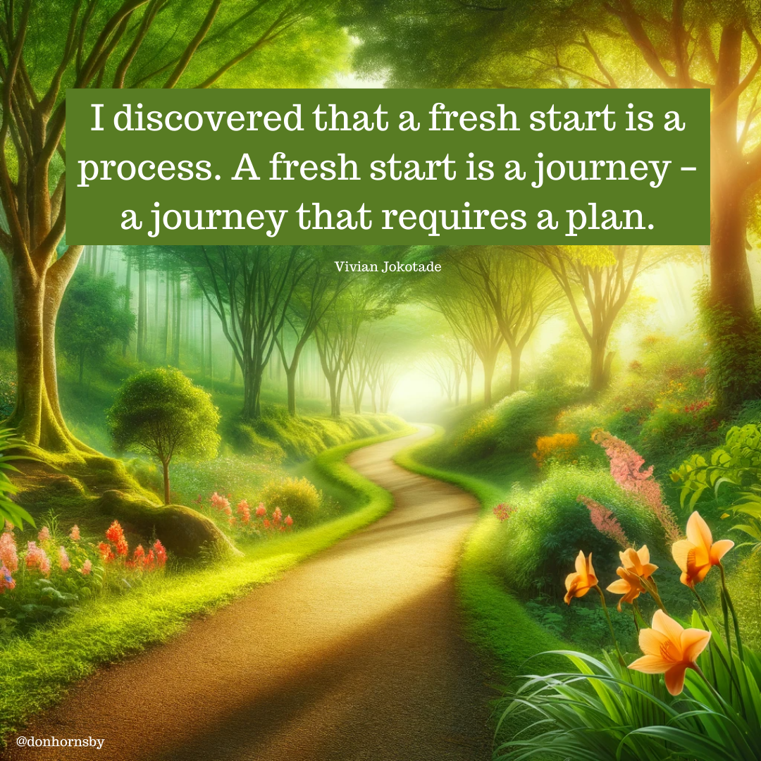 ~/, Idiscove

© [ process. A fresh start is a journey -
y a journey that requires a plan.

     

Vivian Jokotade TY

     

TY