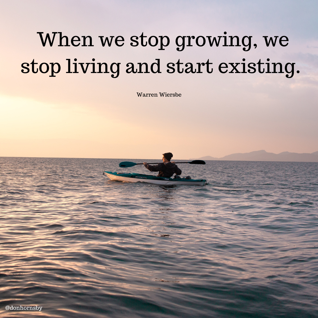 When we stop growing, we
stop living and start existing.

Warren Wiersbe

 

CST air i