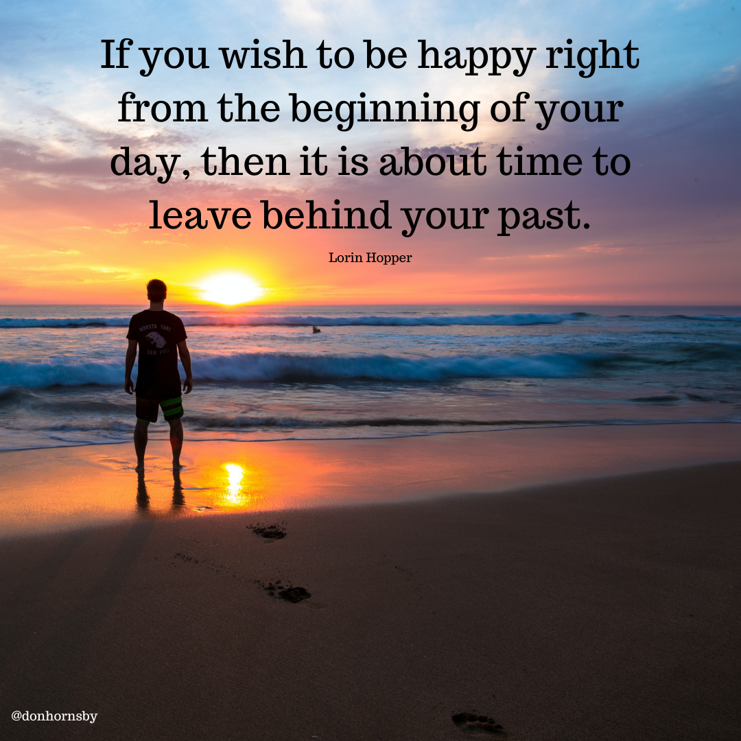 If you wish to be happy right
from the beginning of your
day, then it is about time

 

Td