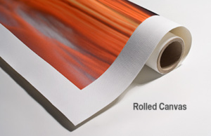 Rolled Canvas