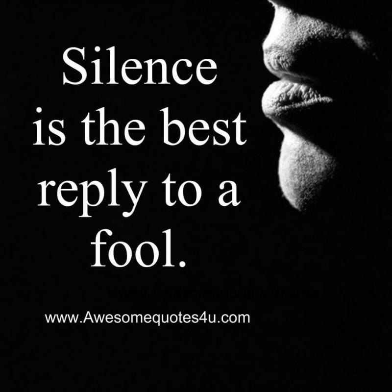 Sits 4 ;

TR A
reply to a 3
fool.

www.Awesomequotes4u.com