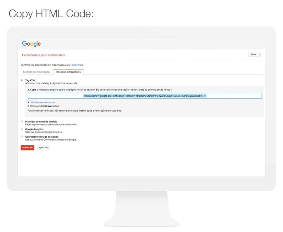 Copy HTML Code: