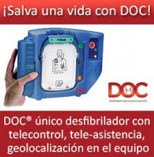 iSalva una vida con DOC!

 

DOC® unico desfibrilador con
telecontrol, tele-asistenci
geolocalizacién en el equipo