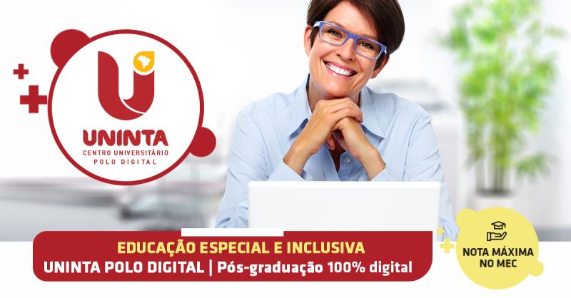 EDUCAGAO ESPECIAL E INCLUSIVA
UNINTA POLO DIGITAL | Pés-graduagdo 100% digital

NOTA MAXIMA
NO MEC