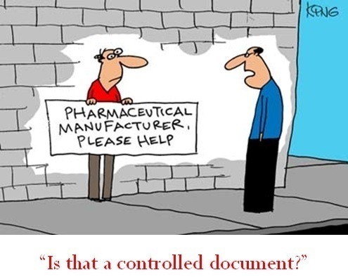 PHARMACEUTICAL
MANUFACTURER.
PLEASE VEL?

“Is that a controlled document?’