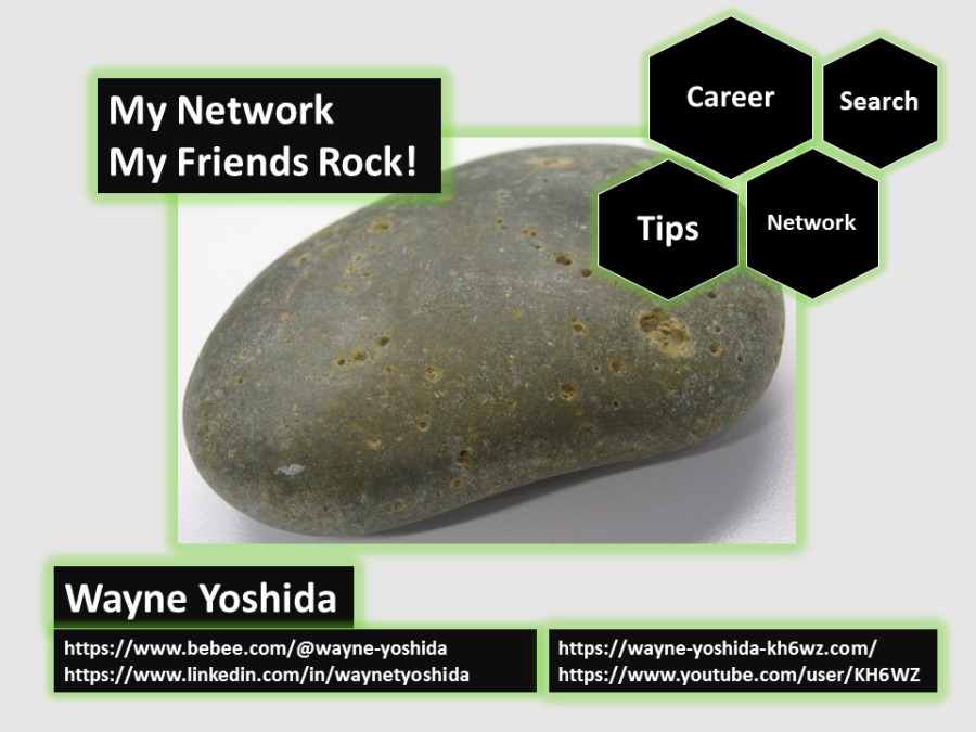 My Network
My Friends Rock!

LETT

 

Wayne Yoshida

https://www.bebee.com/@wayne-yoshida https://wayne-yoshida-kh6wz.com/
https://www.linkedin.com/in/waynetyoshida ey RT RT Trey [13772