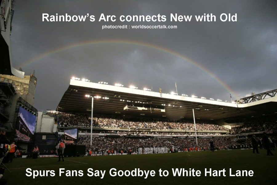 Spurs Fans Say Goodbye to White Hart Lane