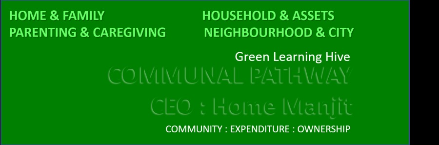 HOME & FAMILY HOUSEHOLD & ASSETS
PARENTING & CAREGIVING NEIGHBOURHOOD & CITY

Green Learning Hive

COMMUNITY : EXPENDITURE : OWNERSHIP