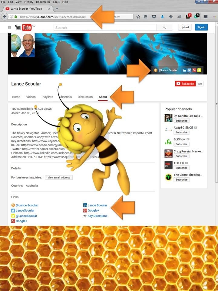 Experience (49 years)

Key Digital Links
* beBee Producer
* Twitter

* LinkedIn

my beBee Profile
with my chosen
digital links
displayed further
down the page.

+003 04m -

 

wr