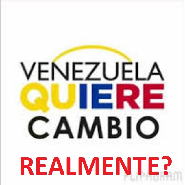 VENEZUELA

IERE

CAMBIO
REALMENTE?