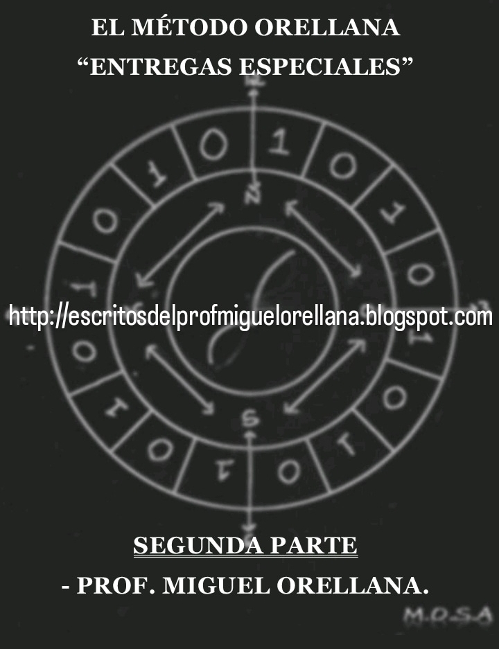 EL METODO ORELLANA
“ENTREGAS ESPECIALES”
-
SEGUNDA PARTE
- PROF. MIGUEL ORELLANA.
MOSA