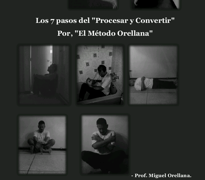 or < A |
Los 7 pasos del "Procesar y Convertir"
Por, "El Método Orellana”

 

=

- Prof. Miguel Orellana.
