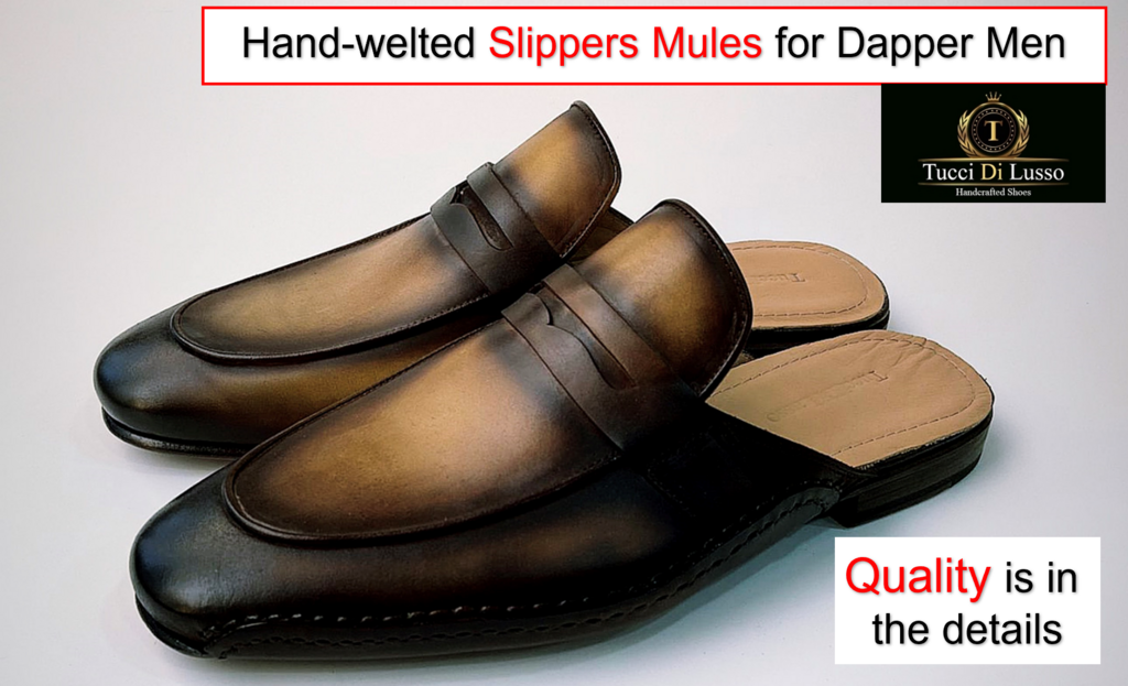 Hand-welted Slippers Mules for Dapper Men

 

 

   

Quality is in
the details