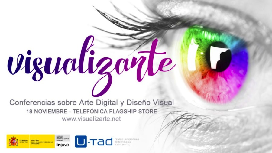 Conferencias sobre Arte Digital y Disefio Visual
18 NOVIEMBRE - TELEFONICA FLAGSHIP STORE

 

fi==—5. @Tad