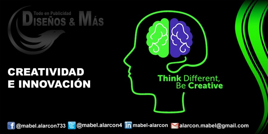 CREATIVIDAD

E Tere tor) Think Different,

Be Creative

[TTR] [our peri BIRR Ar ep