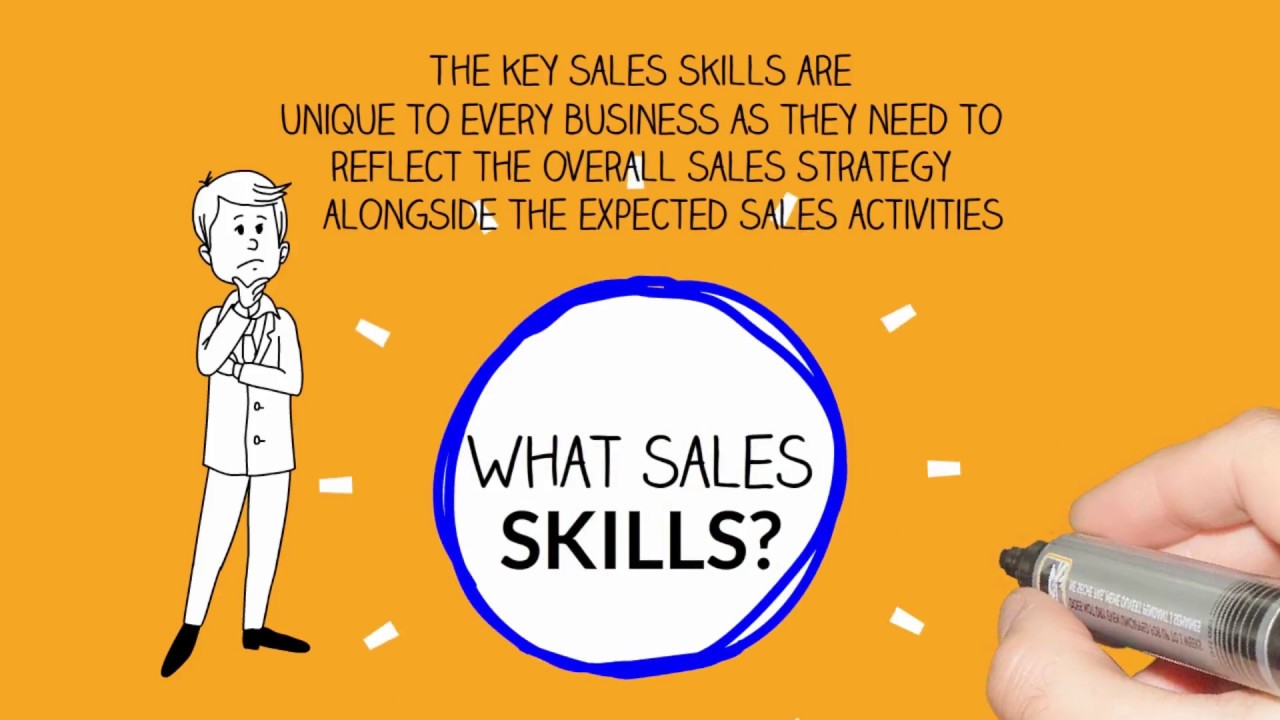 THE KEY SALES SKILLS ARE
UNIQUE TO EVERY BUSINESS AS THEY NEED TO
REFLECT THE OVERALL SALES STRATEGY
ALONGSIDE THE EXPECTED SALES ACTIVITIES

NN