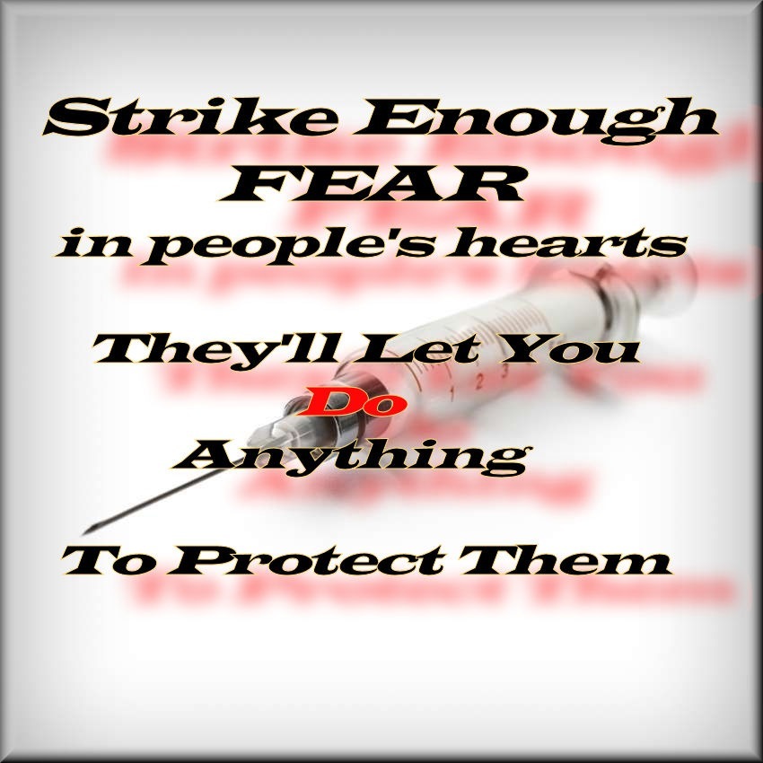 Strike Enocouzh
FEAR
in people's hearts

They'll Let Xou

mF

To Protect Then