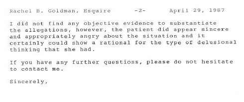 mar. Eageire 2 Aprin a, ivw

 

 

#14 not fing sry obtective c= 10 ssbstavtiste
© siieqations. however. the patient dic sp

© Aspropristely angry abort the sitcation ase iv
feitsiniy coal stow a rational fur ihe type of Seluaionsl
Chiaring that she nat

 

   

 

 

If you wave acy fortber guestiiiy. giease do ror Nesitate

te lontact me

 

sensraly