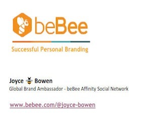 QbeBee

Succorstsl Personal Branding

Joyce § Bowen
Sut ent Amis Babee Ary Soc atward

ew dees con/gtorce bowen