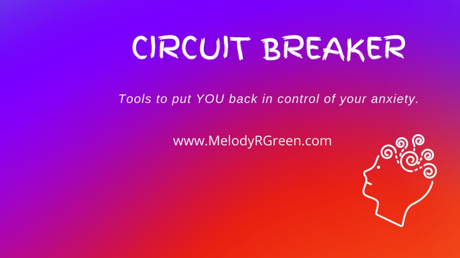 CIRCUIT BREAKER

Tools to put YOU back in control of your anxiety.

www.MelodyRGreen.com @

SD)