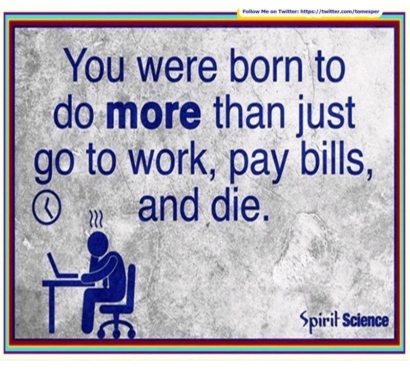 * You were born to

do.more than just
go to work, pay bills,
© 0 and die.