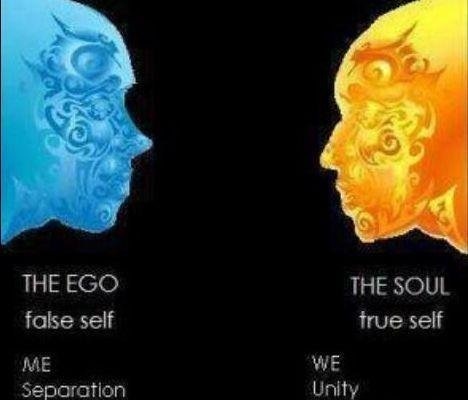THE EGO [a1 SNelT
false self true self

ME WE
Seporation Unity