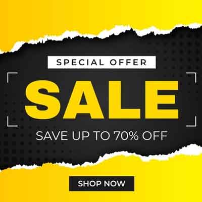 S IAL OFFER

SALE

SAVE UP TO 70% OFF

 

ET LENe