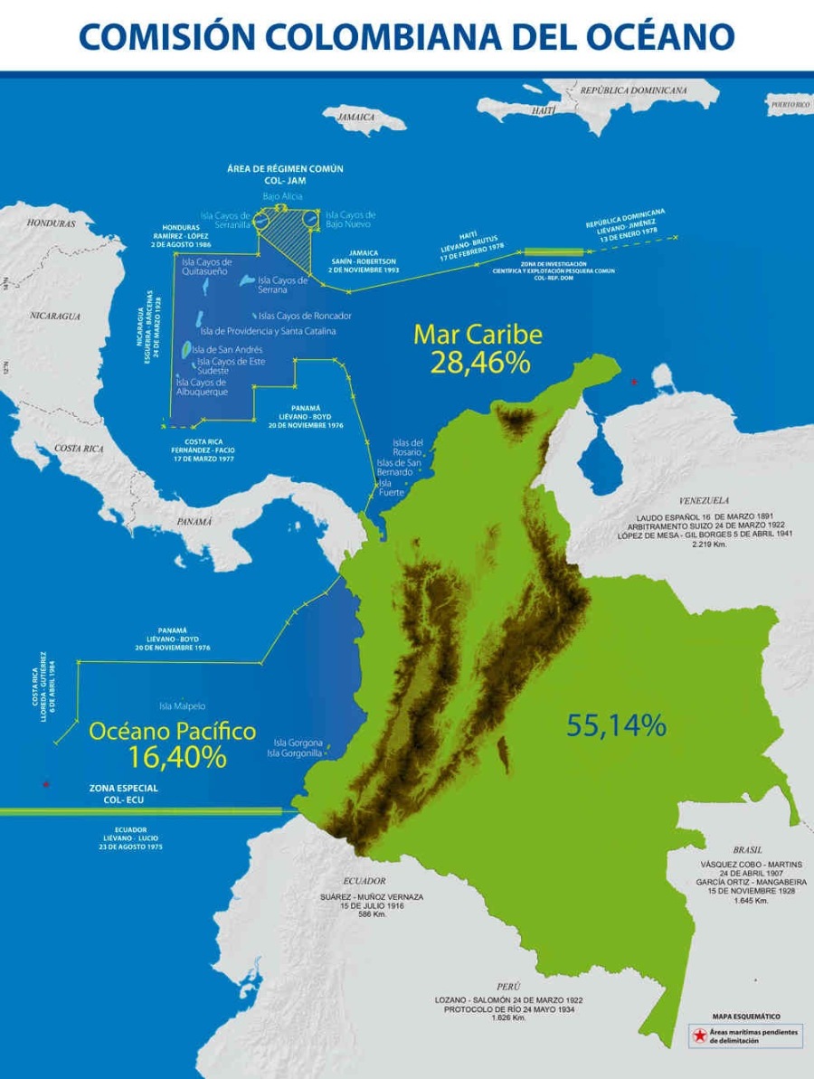 COMISION COLOMBIANA DEL OCEANO

 

Mar Caribe
PART

    
 

 

 

Océano Pacifico
16,40%

pe
pot
