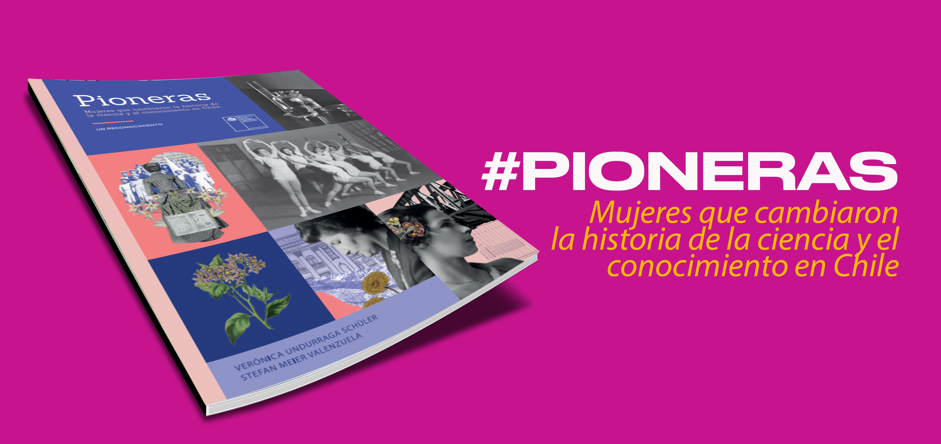 -. #PIONERAS

Mujeres que cambiaron
la historia de la ciencia y el
conocimiento en Chile