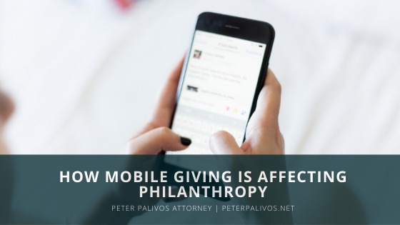 HOW MOBILE GIVING IS AFFECTING

PHILANTHROPY
