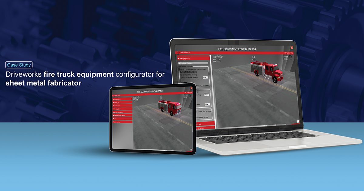 Case Study

Driveworks fire truck equipment configurator for
sheet metal fabricator