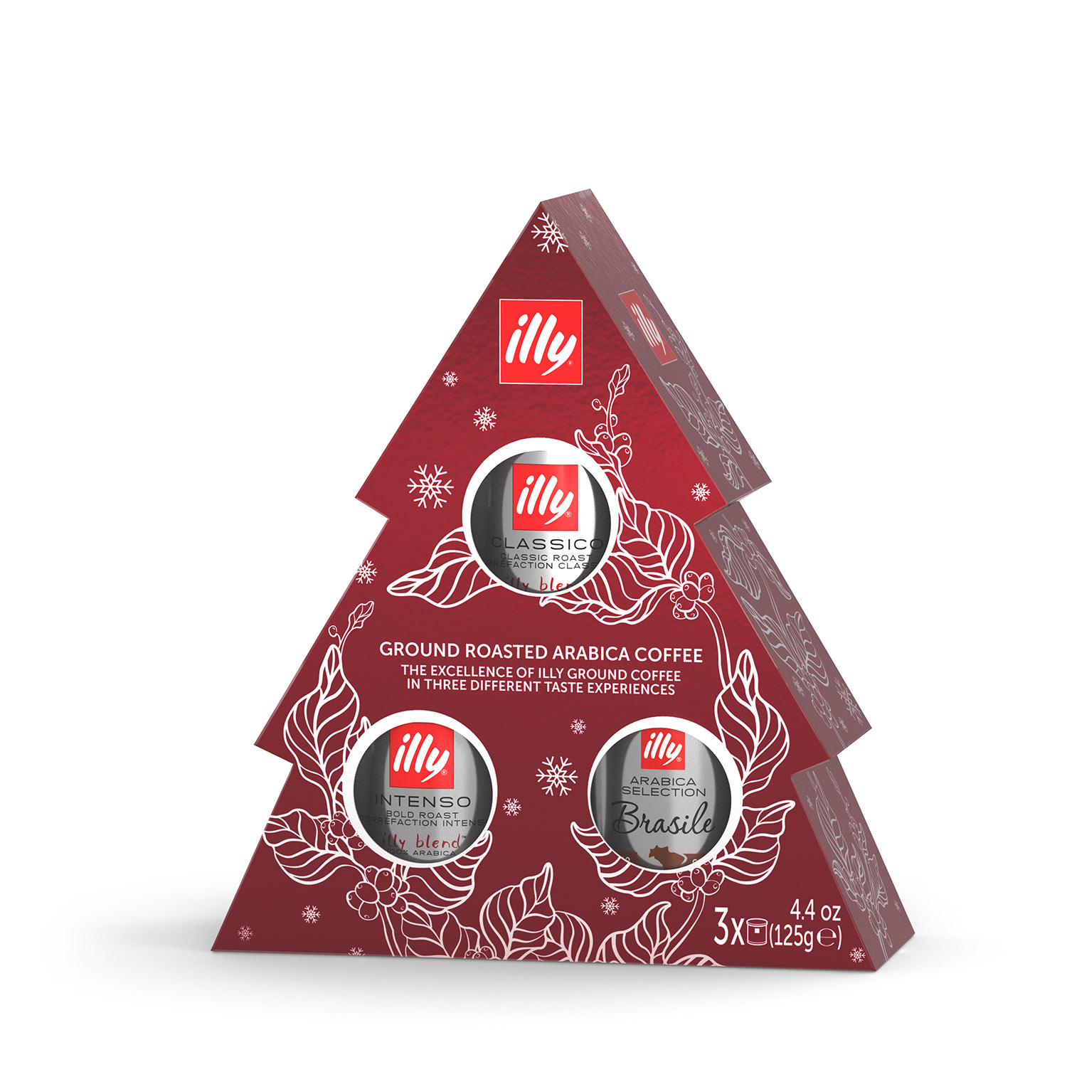 ' GROUND Siable ARABICA COFFEE

THE EXCELLENCE OF GROUND COFFEE
IN THREE DIFFERENT AsE E EXPERIENCES