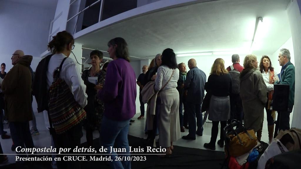 R&T LN TIL] por detrds, de Juan Luis Recio
Presentacion en CRUCE. Madrid, 26/10/2023