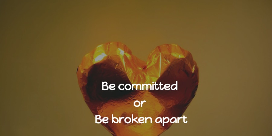 Be committed
lolg
Be broken apart