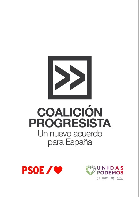 COALICION
PROGRESISTA

Un nuevo acuerdo
para Espana

PSOE/ © OD bobemos

-
