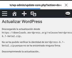 wp admin ate-core phgtactisnsdes  X

Actualizar WordPress