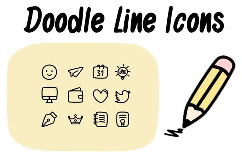 Doodle Line Icons

ORZACE
EO oy
pw EE

=F